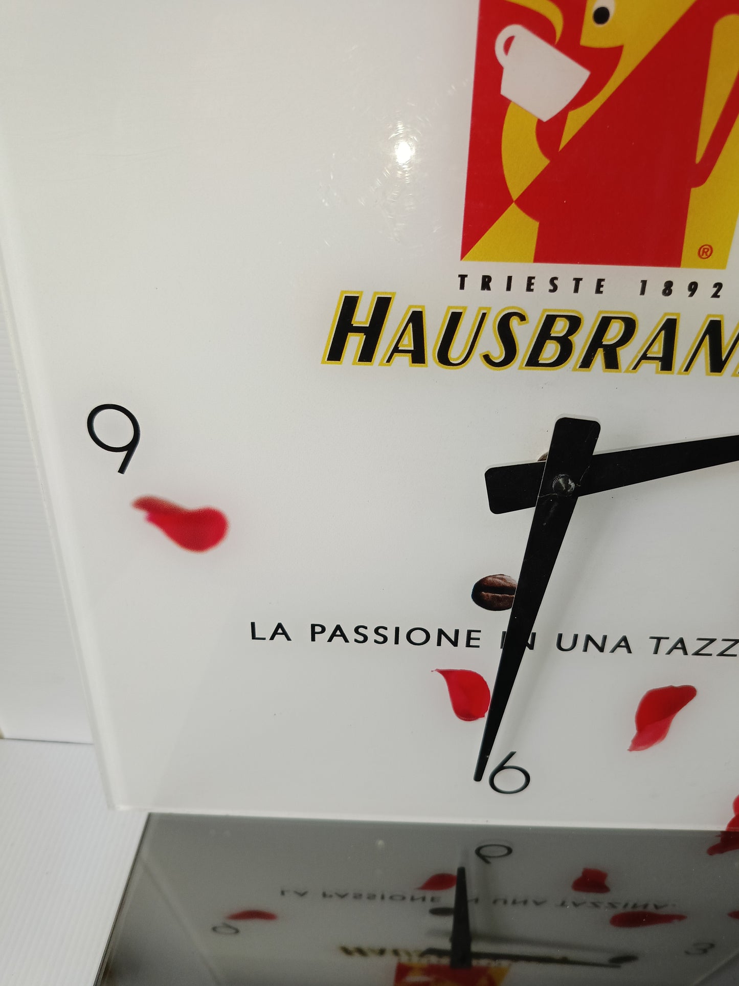 Orologio Caffe' Hausbrandt Pubblicitario