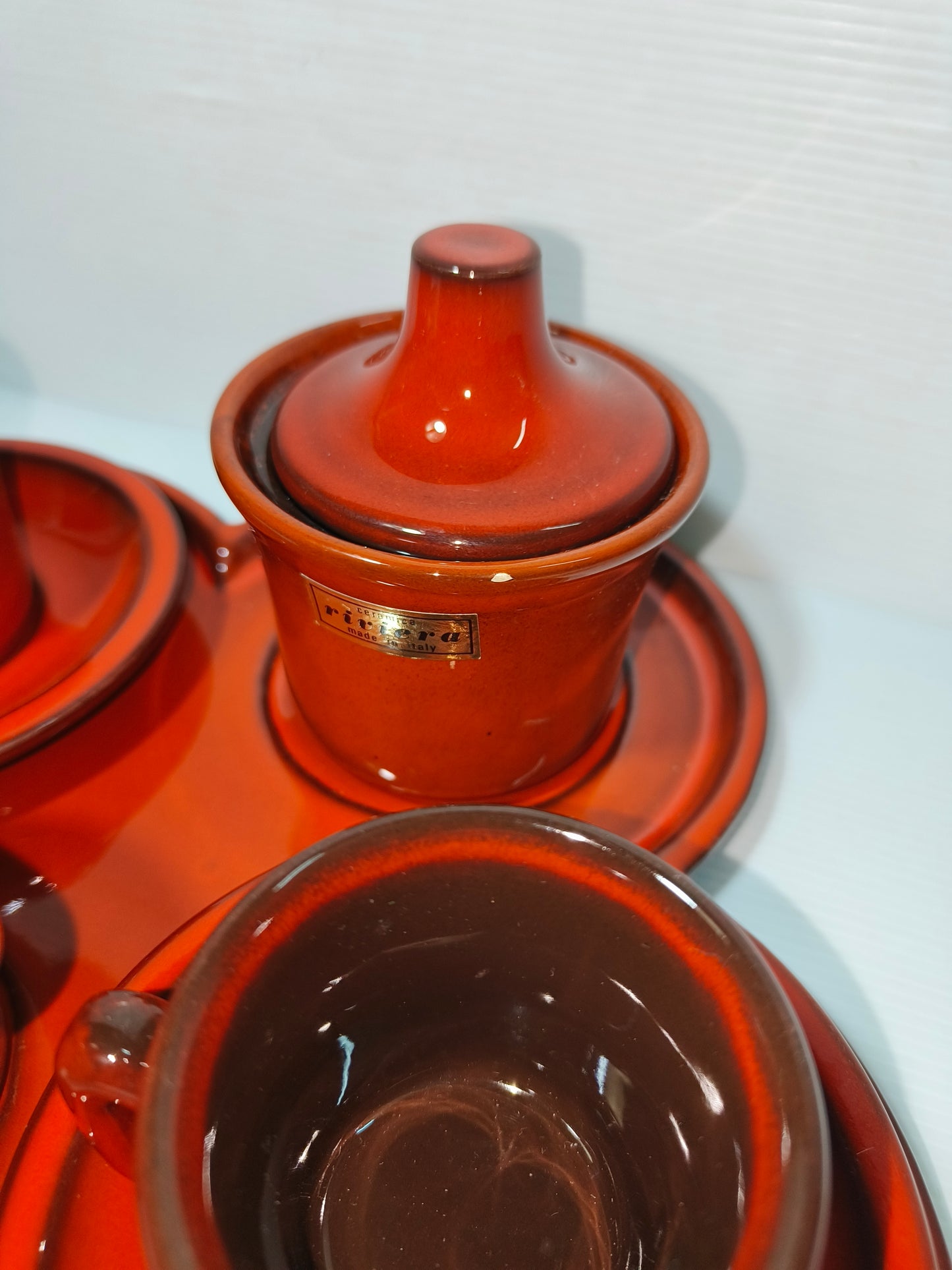 Set caffè marca Riviera anni 70, LEGGI