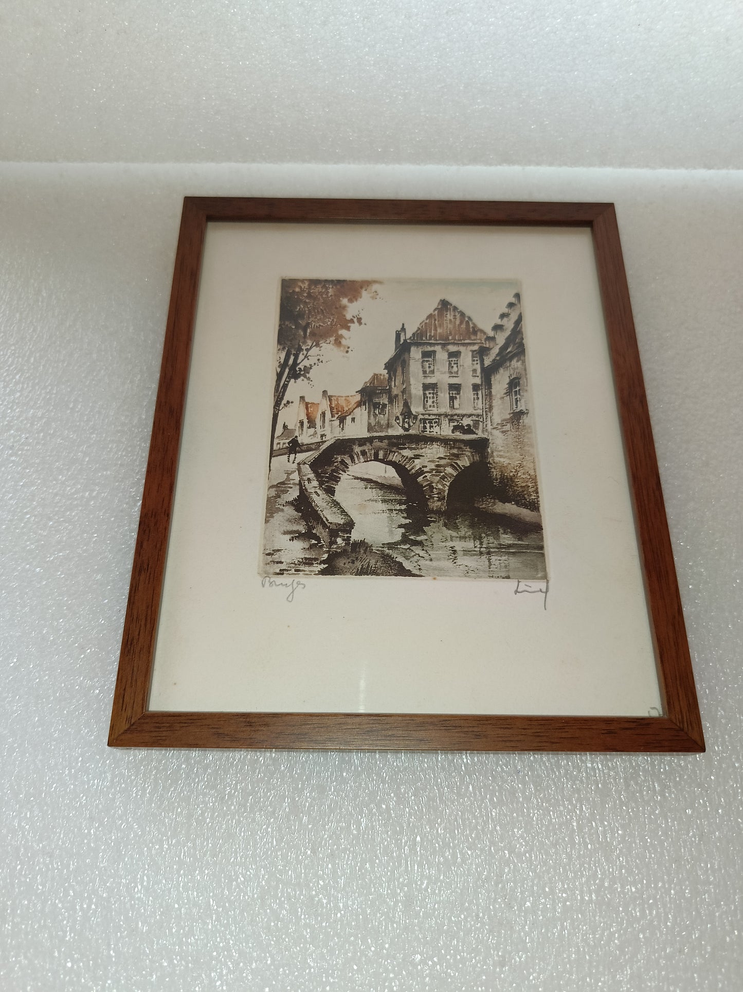 Roger Hebbelinck Acquaforte Firmata
In cornice
Misure quadro 21,5 x 18 cm circa