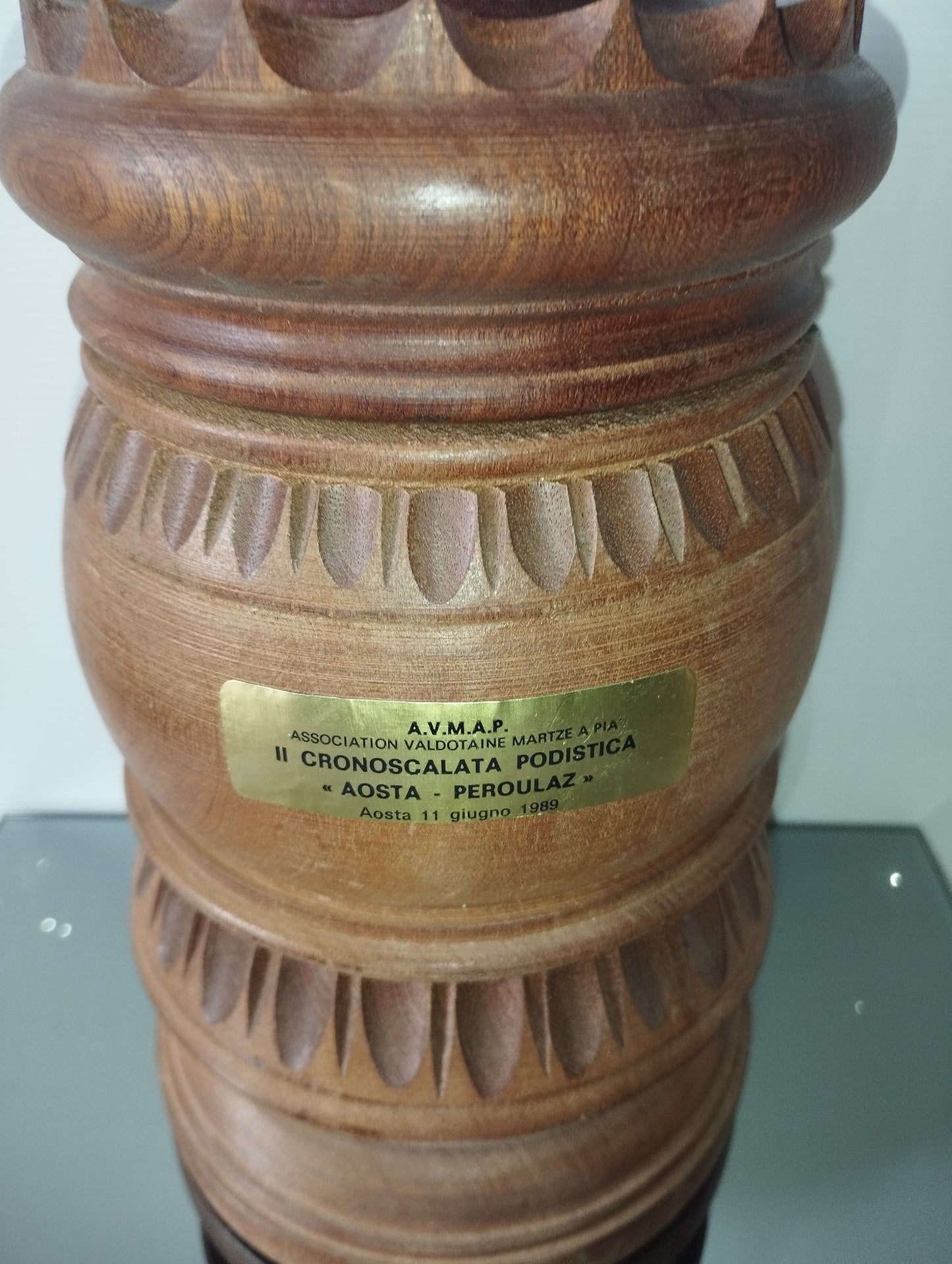 Grolla Valdostana In Legno Vintage