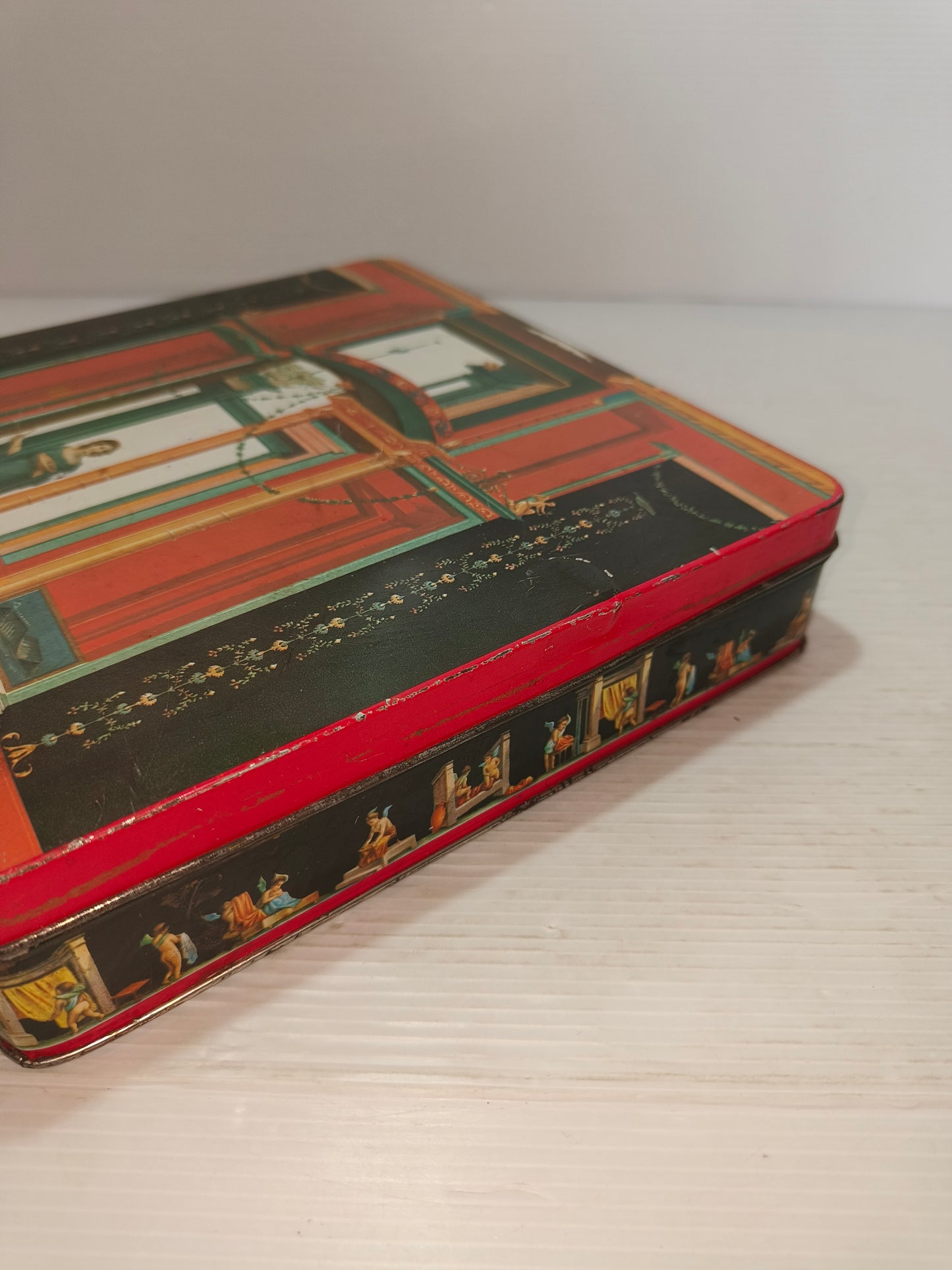 Scatola latta vintage Lazzaroni, LEGGI