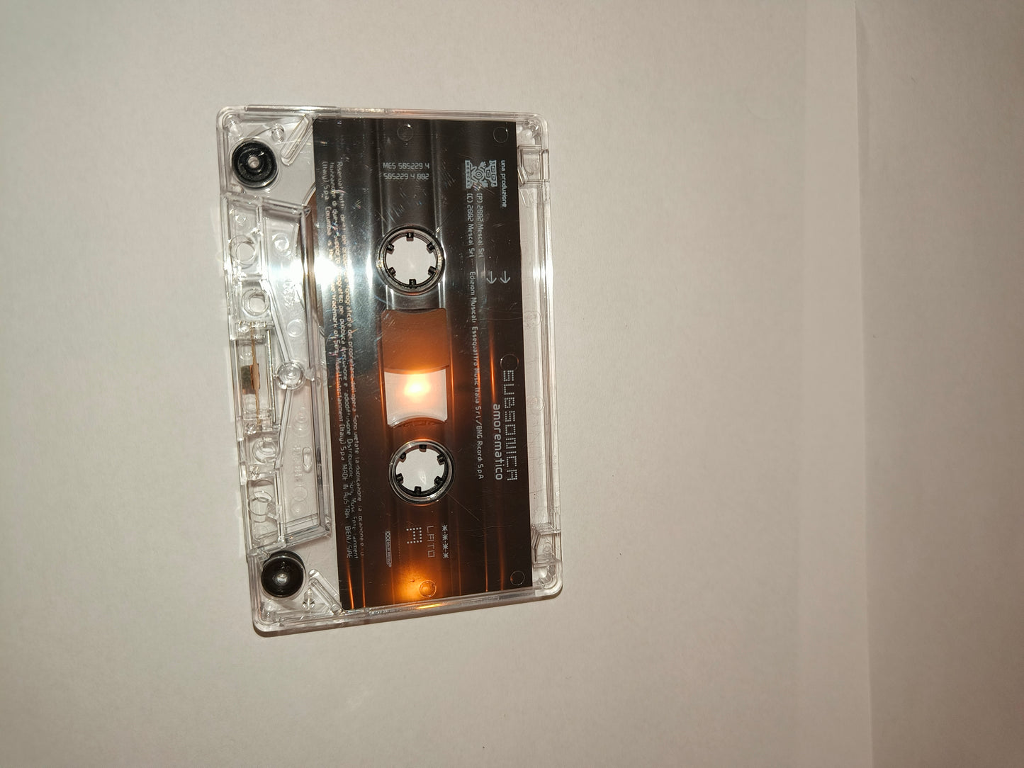 Subsonica Amorematico Musicassetta, LEGGI