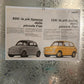 Fiat 500/126  Locandina

Rifilata Da Rivista D'epoca Su Cartoncino