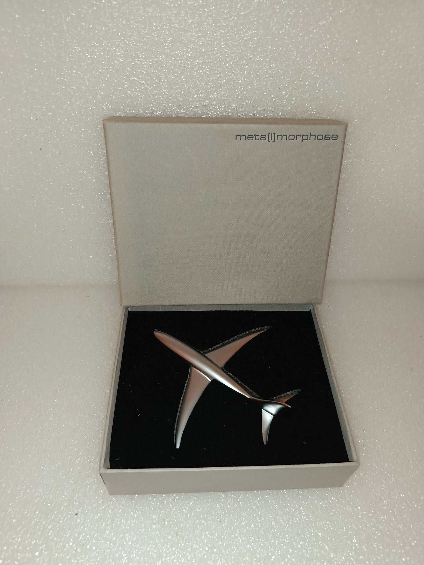 Aereo Stilizzato In Metallo Meta Morphose