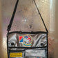 Borsa tracolla spazio marca Leopard anni 80