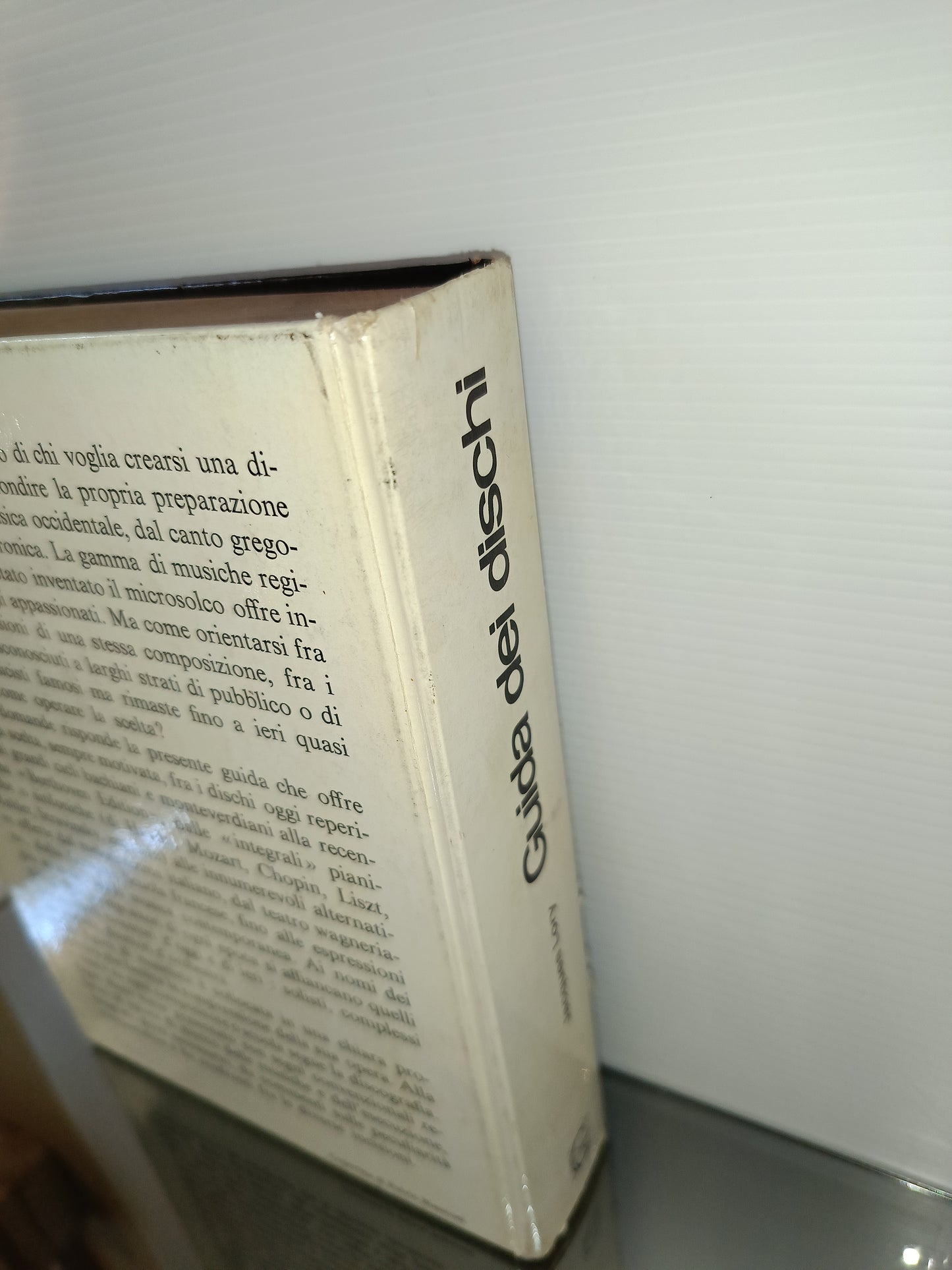 Guida Dei Dischi La Musica Classica Jacques Lory
Edito nel 1971 da Garzanti
Prima Edizione