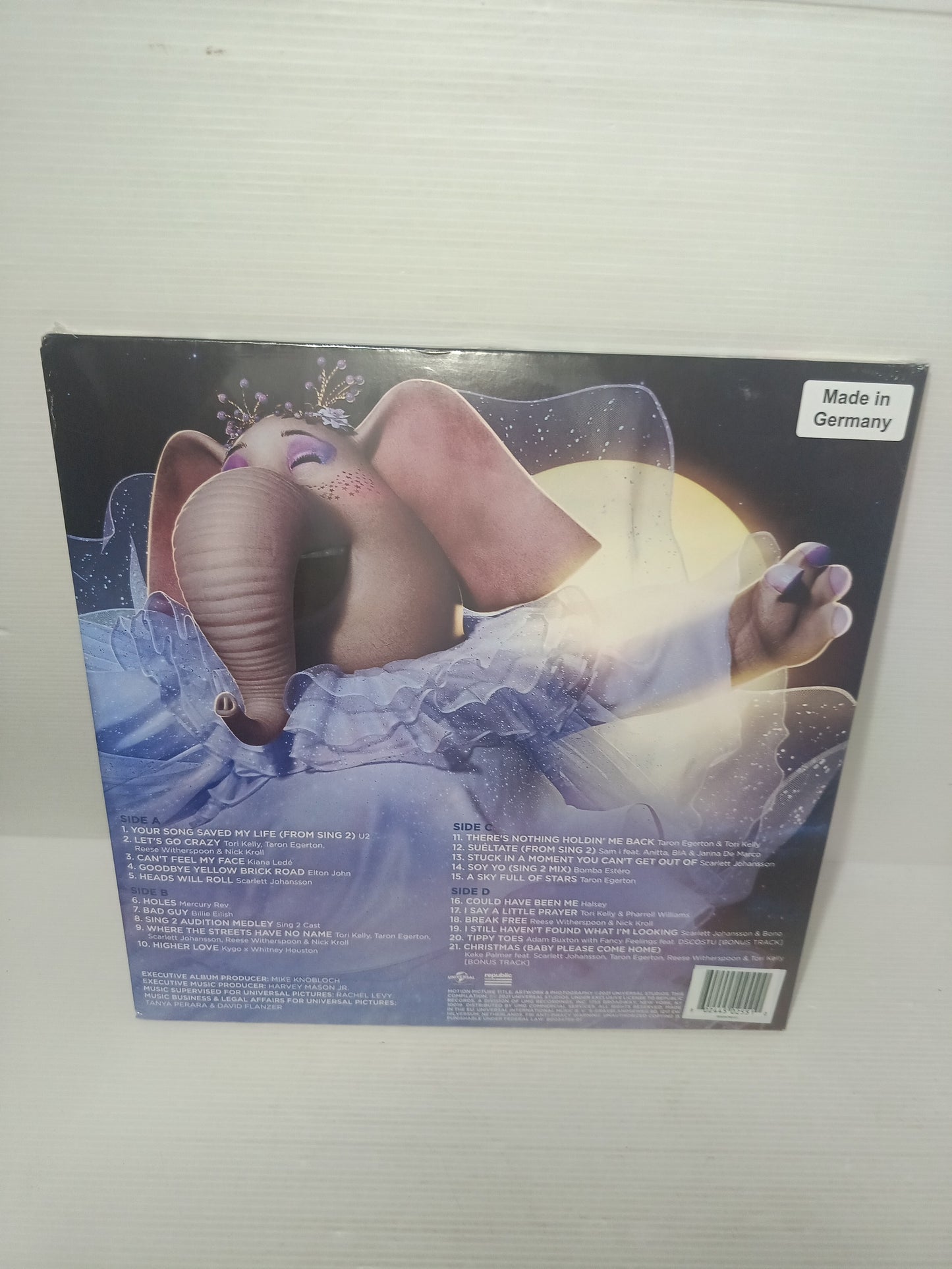 Sing 2 Original Motion Picture Soundtrack 2lp Purple Marbled vinyl

Edito nel 2021 da Universal