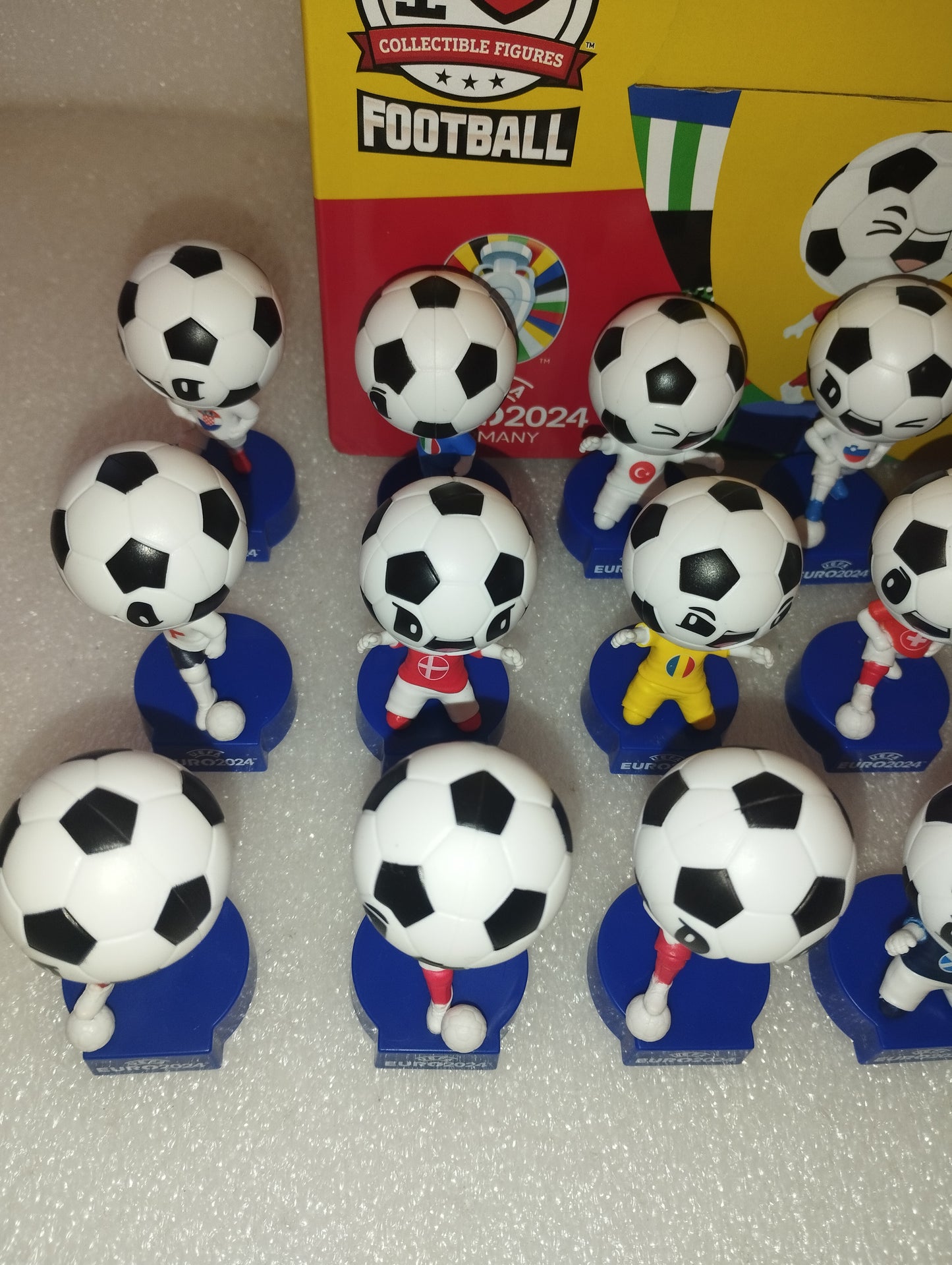 Topps I Love Football Collectible Figures UEFA Euro 2024 Germany Collezione Completa