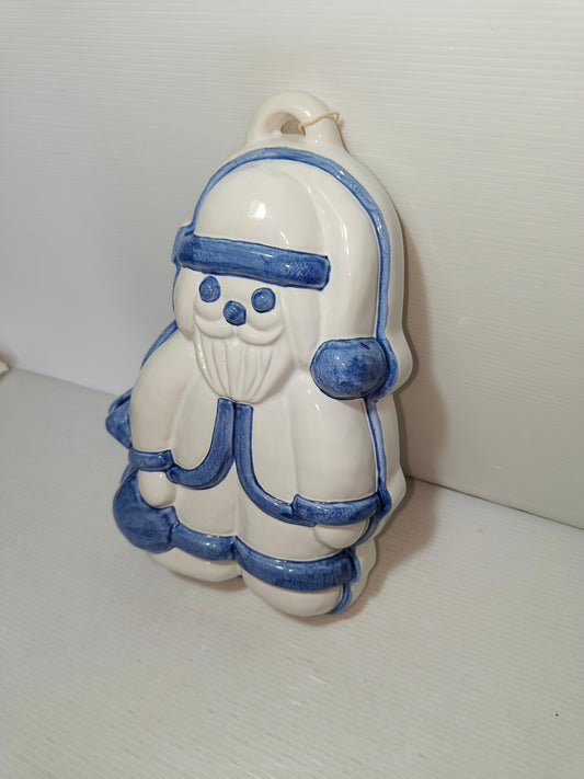 Formella Babbo Natale Thun vintage, LEGGI