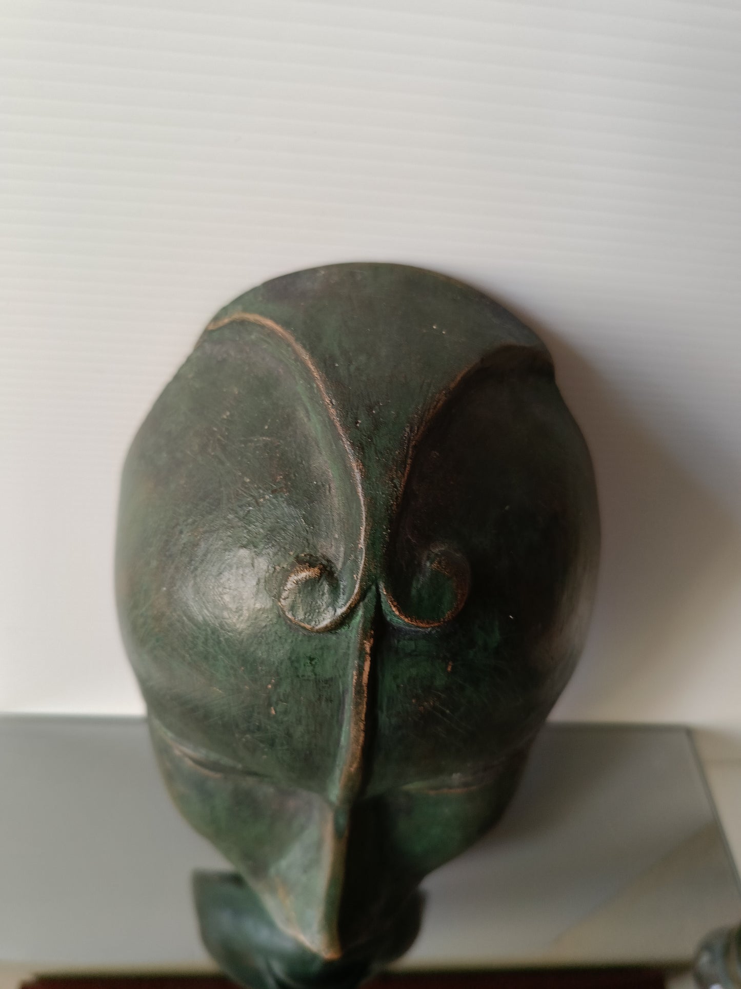 Maschera Africana In Ceramica