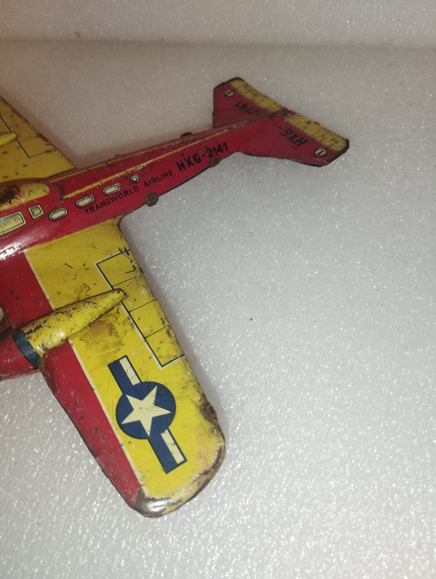 Antico Transworld Airline HGX-2141 in Latta Da Restaurare