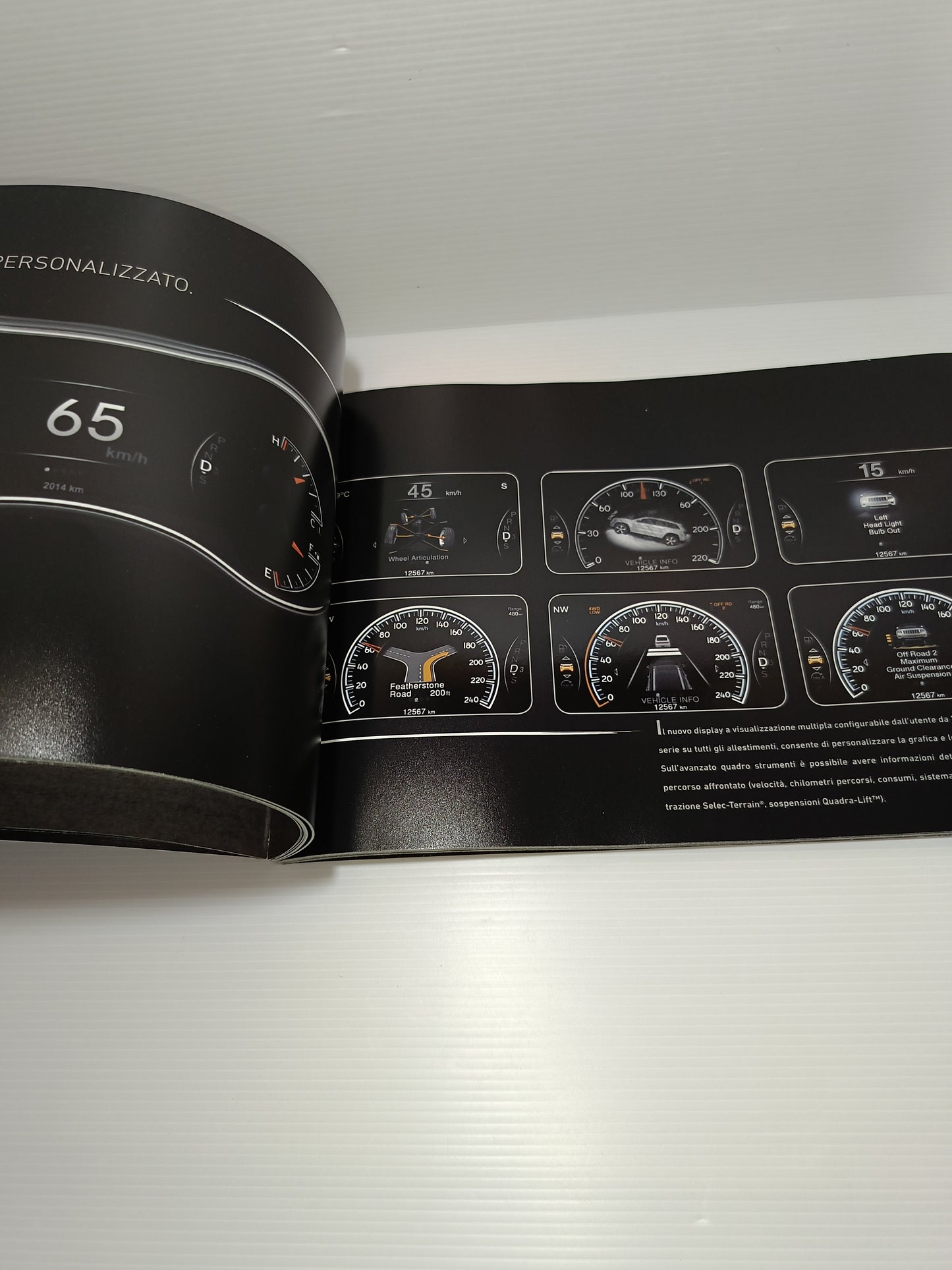 Libretto Jeep Grand Cherokee Pubblicitario