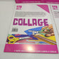 5 Album 12 Fogli Carta Collage Colori Assortiti CWR Milano