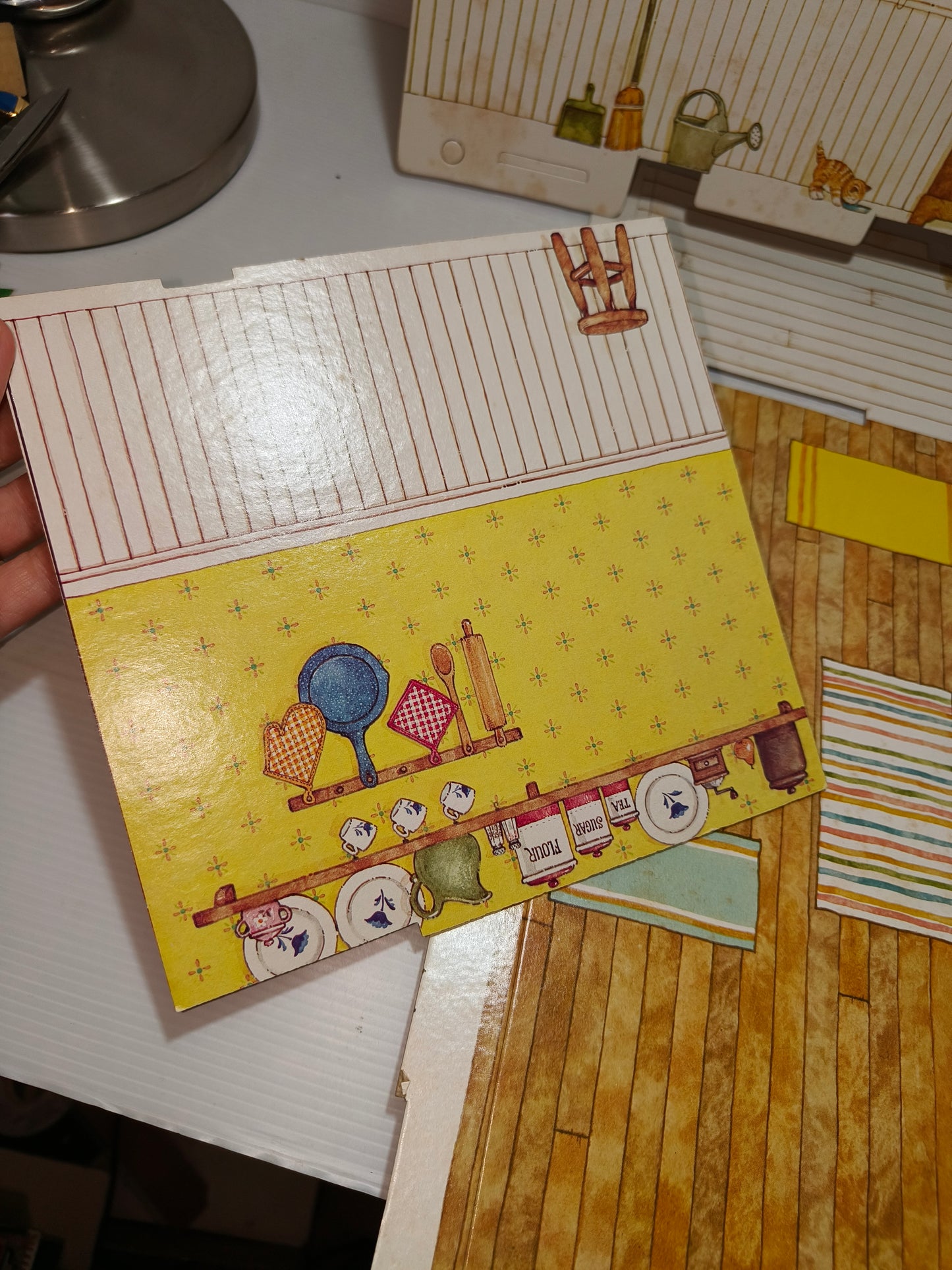 Parti casa Holly Hobbie Doll House 1977 Knickerbocker LEGGI DESCRIZIONE