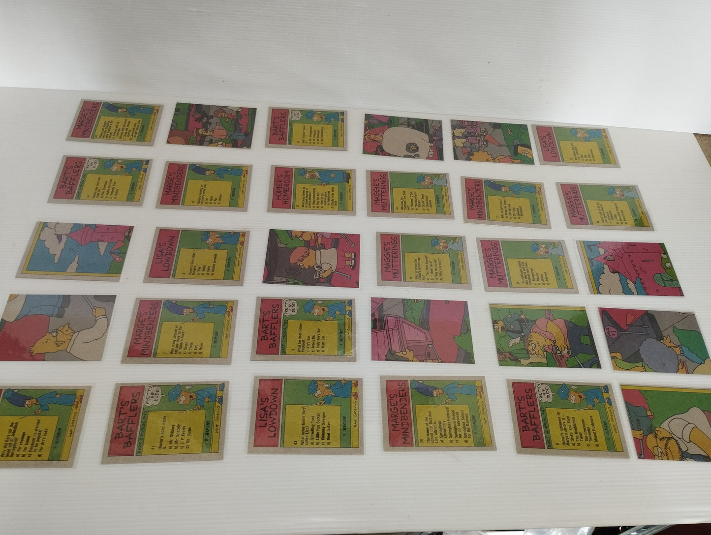 The Simpson Collezione Card Toops
Set 88 + 22 Cards
Anno 1990