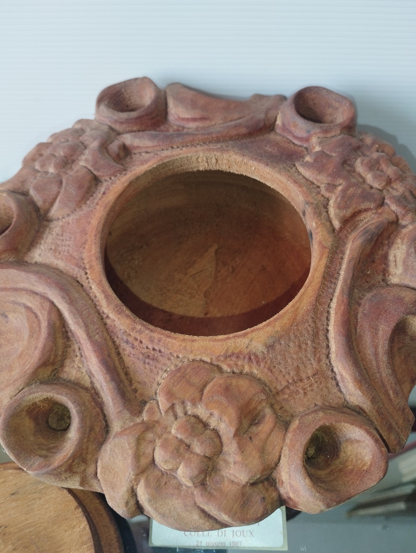 Grolla Valdostana In Legno Vintage