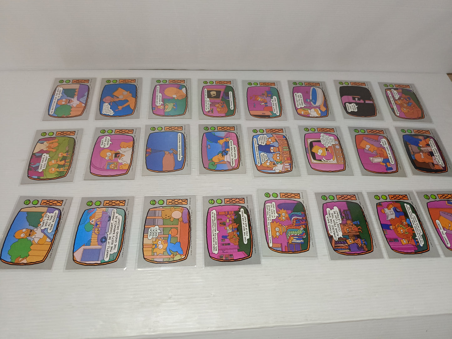 The Simpson Collezione 88 Card Toops
Anno 1990
Rare