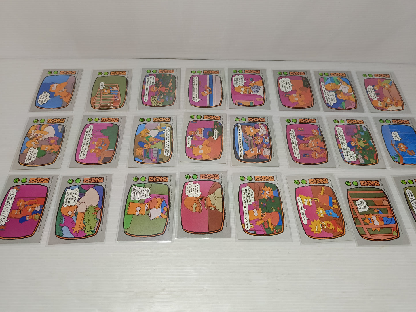 The Simpson Collezione 88 Card Toops
Anno 1990
Rare