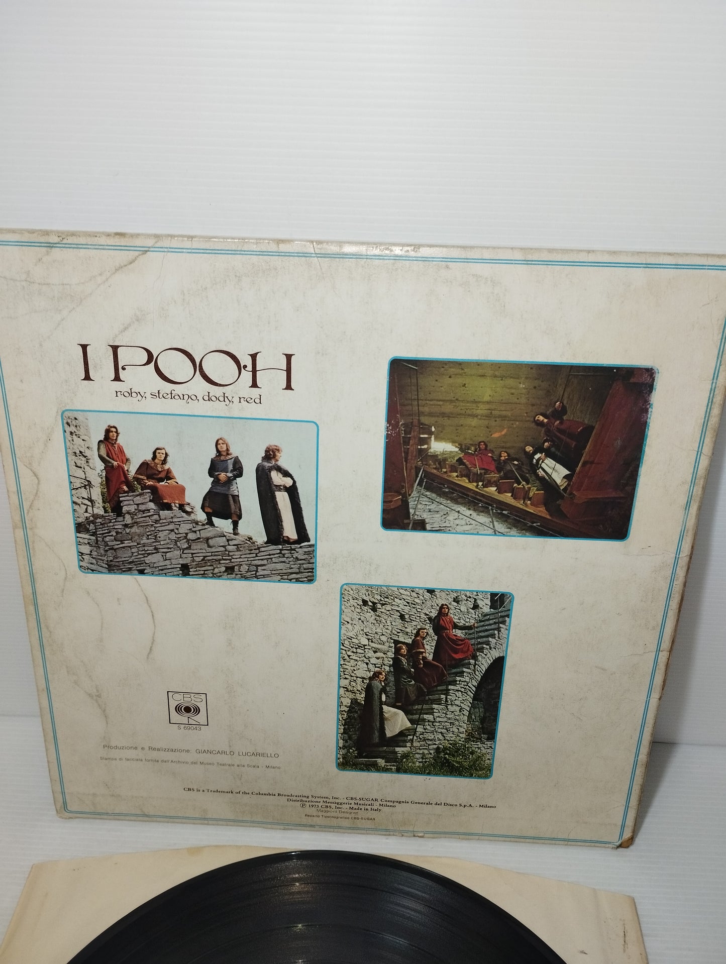 Parsifal I Pooh Lp 33 Giri
Edito nel 1973 da CBS Cod.S 69043
Prima Edizione con inserto