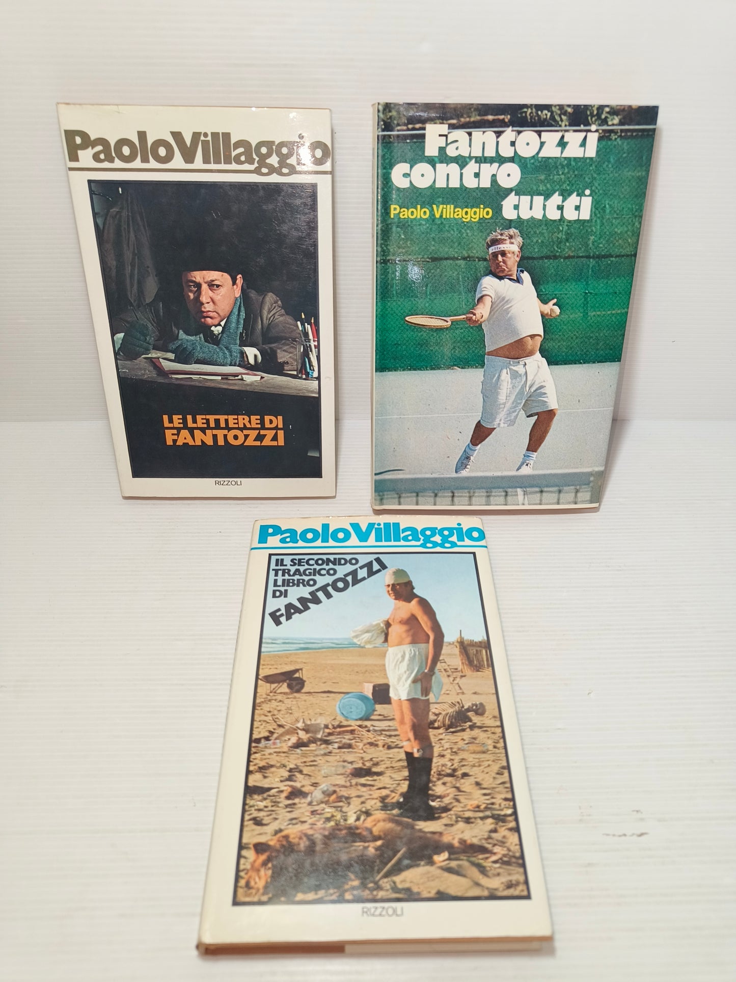 Libri Fantozzi, Paolo Villaggio anni 70-80