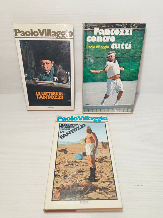 Libri Fantozzi, Paolo Villaggio anni 70-80
