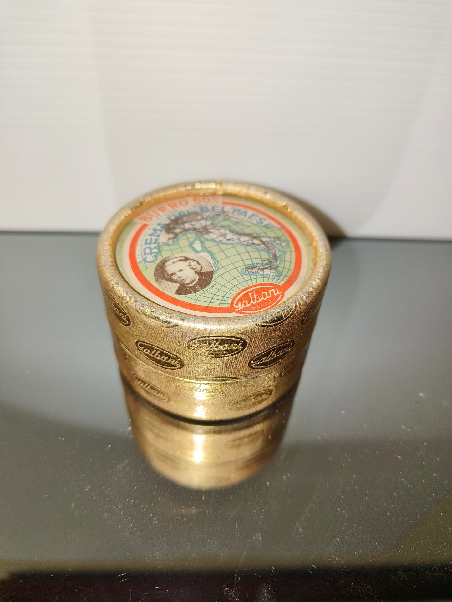 Antica scatolina Crema Del Bel Paese Galbani, LEGGI