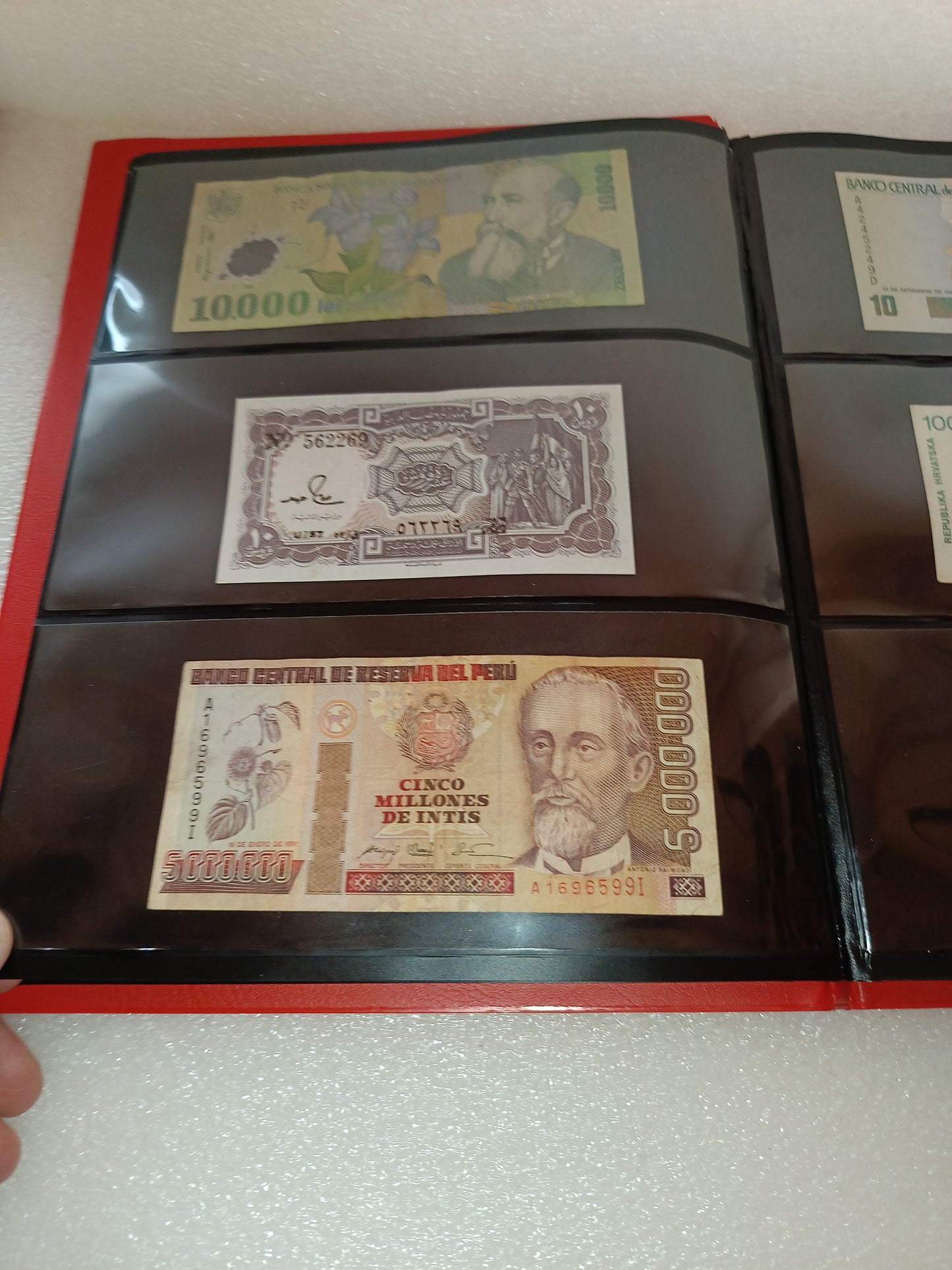 Collezione 50 Banconote Originali
Con album