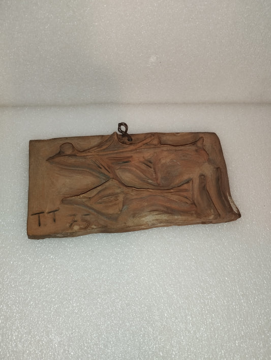 Formella decorativa In Cotto Vintage