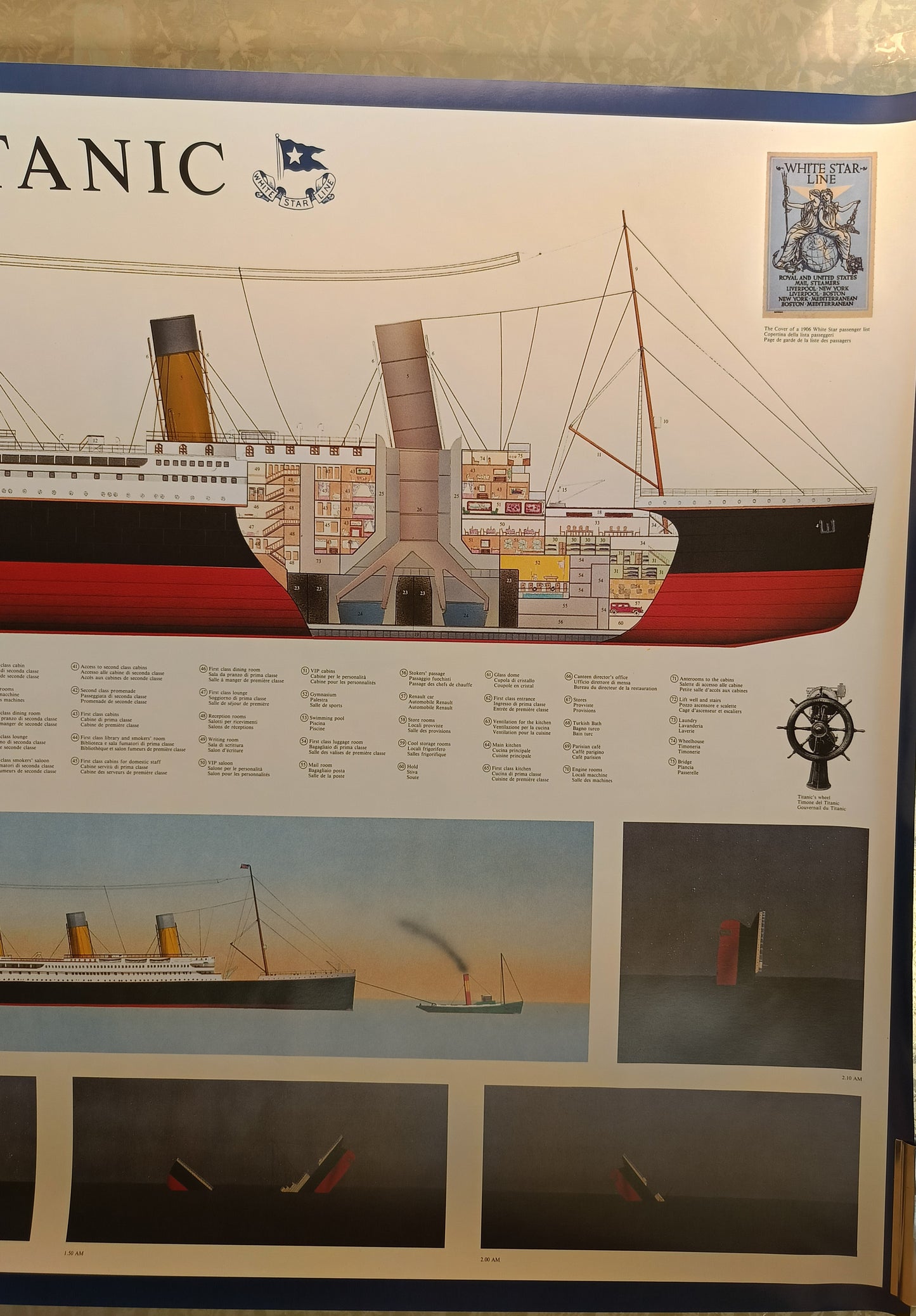 Poster Titanic Nuova Arti Grafiche Ricordi

Anni 90

Dimensioni 99X69 cm