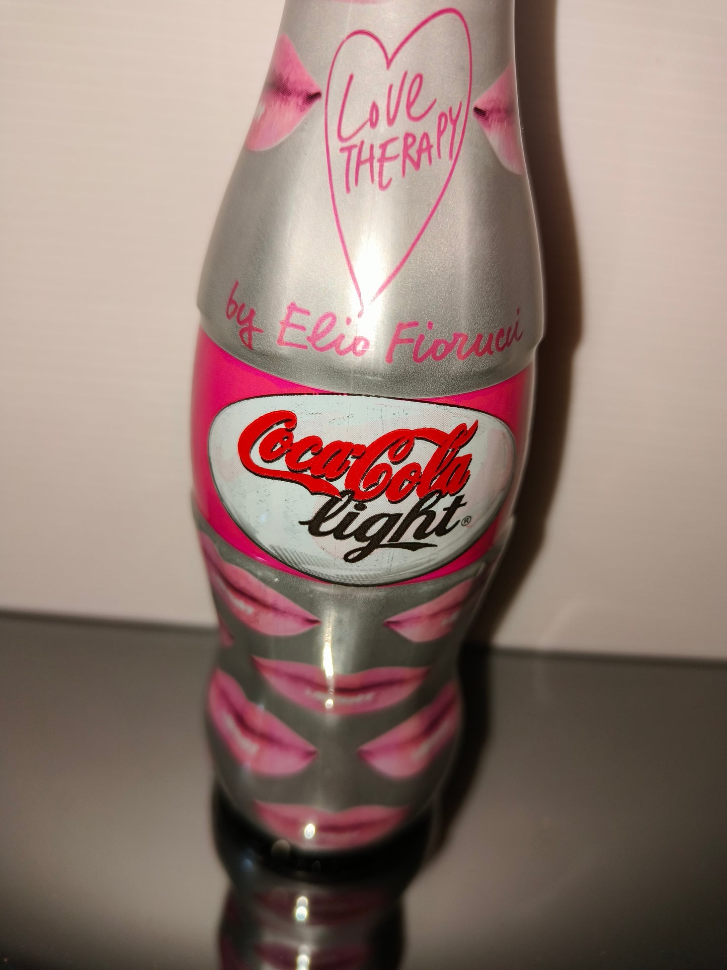 Bottiglia Sigillata Coca Cola Light Fiorucci Love Teraphy vintage, LEGGI