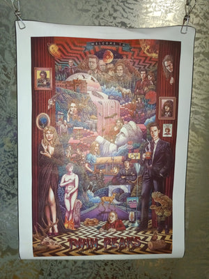 Stampa Su Tela Twin Peaks