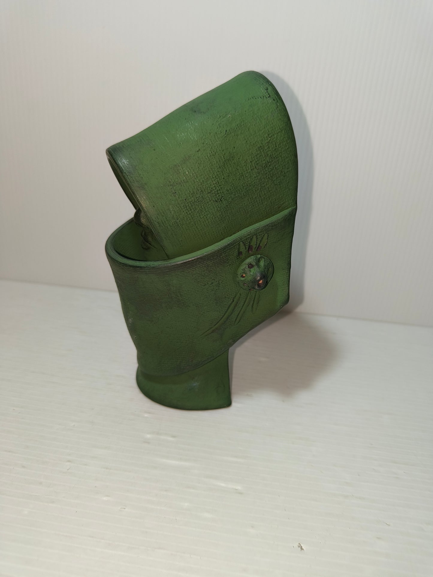 Arte Sarda Testa Di Donna In Ceramica Vintage Altezza 15 Cm Circa LEGGI DESCRIZ.