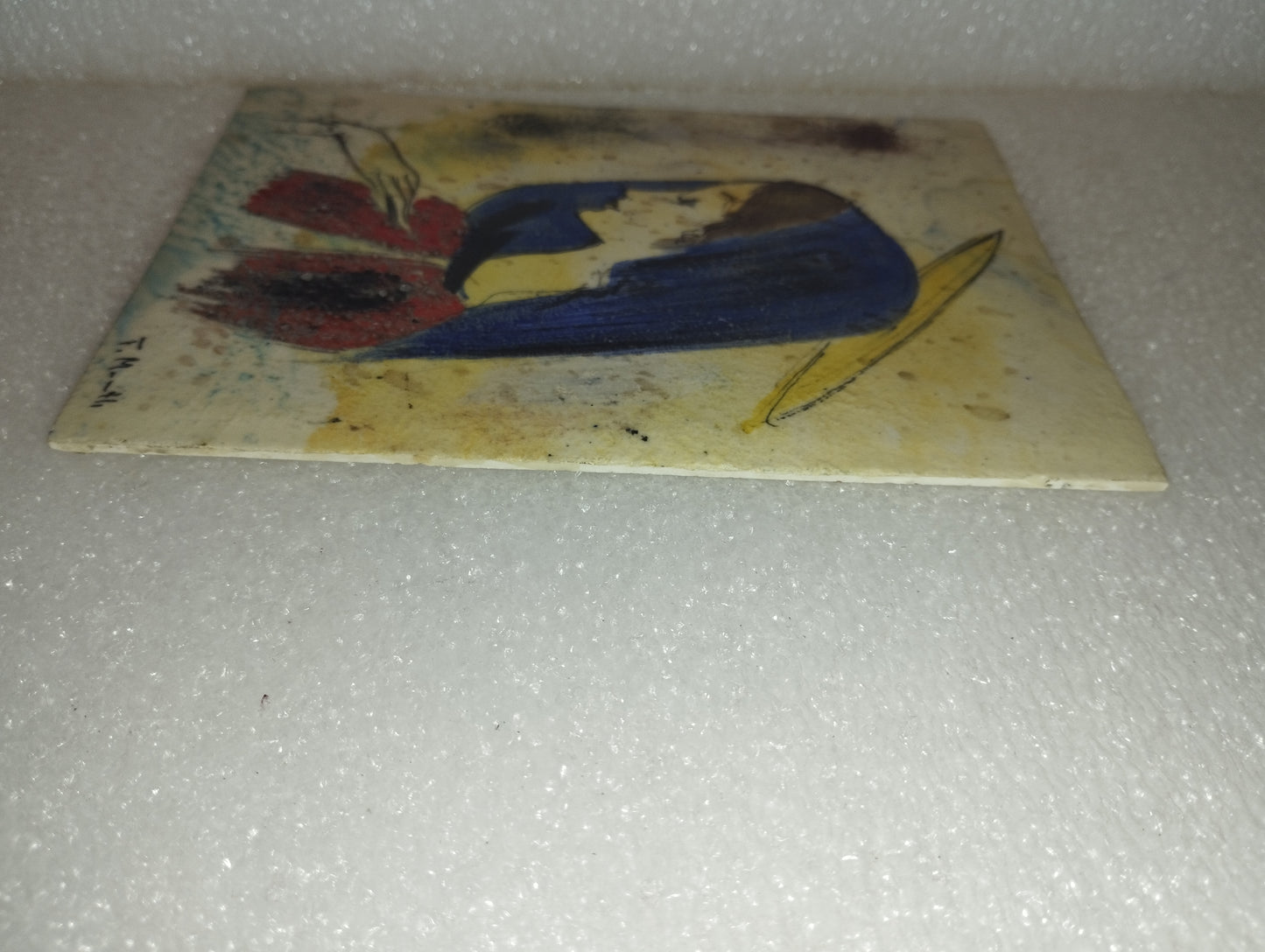 Madonna Di Toni Moretto
Lo Scricciolo Milano
Su lastra in Ceramica