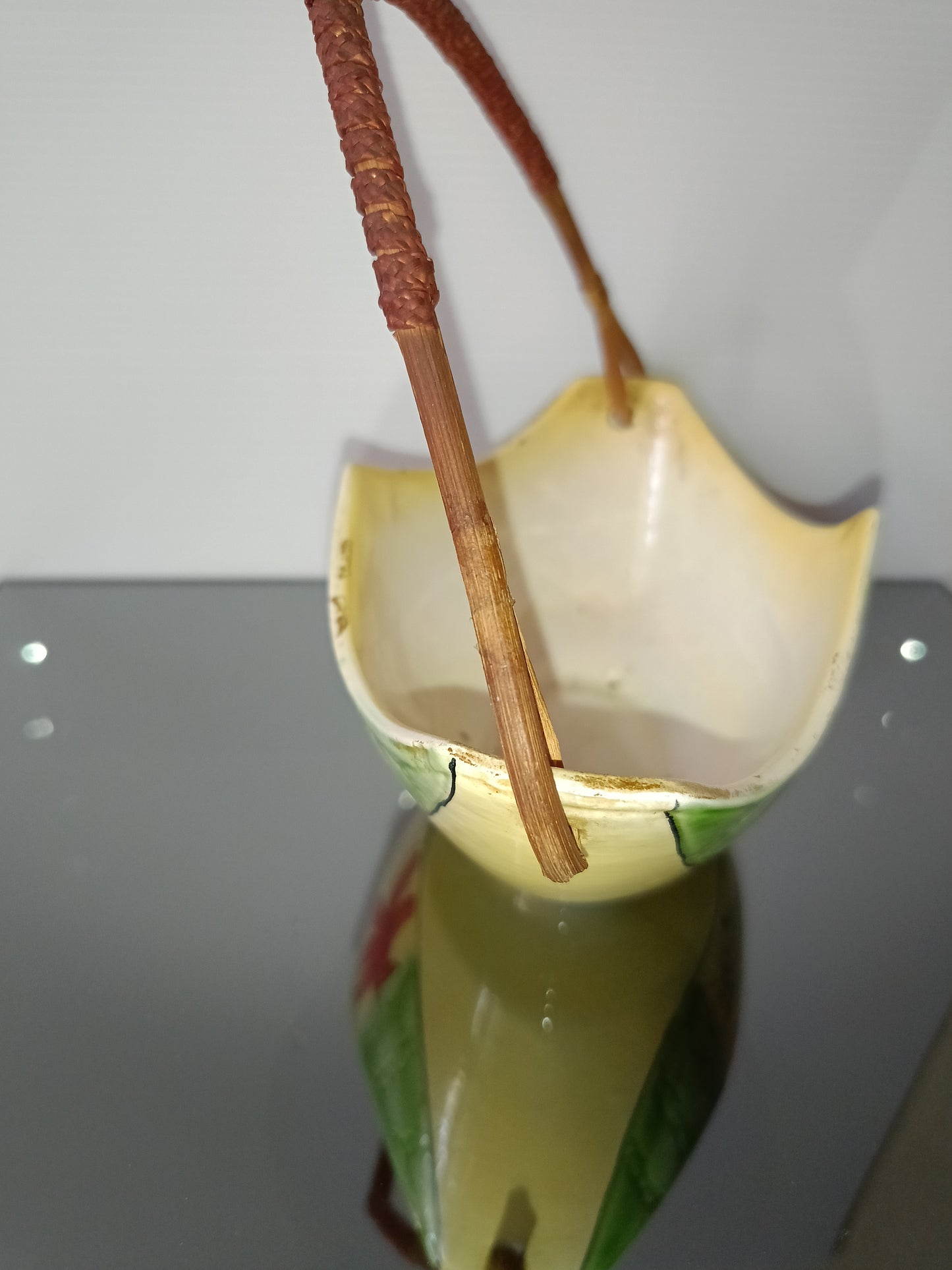 Cestino In Ceramica Vintage