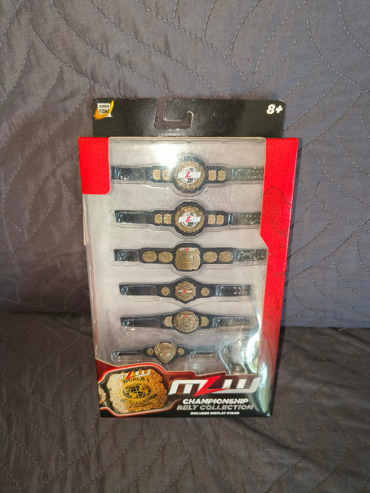 Cinture da esposizione giocattolo MZW Wrestling