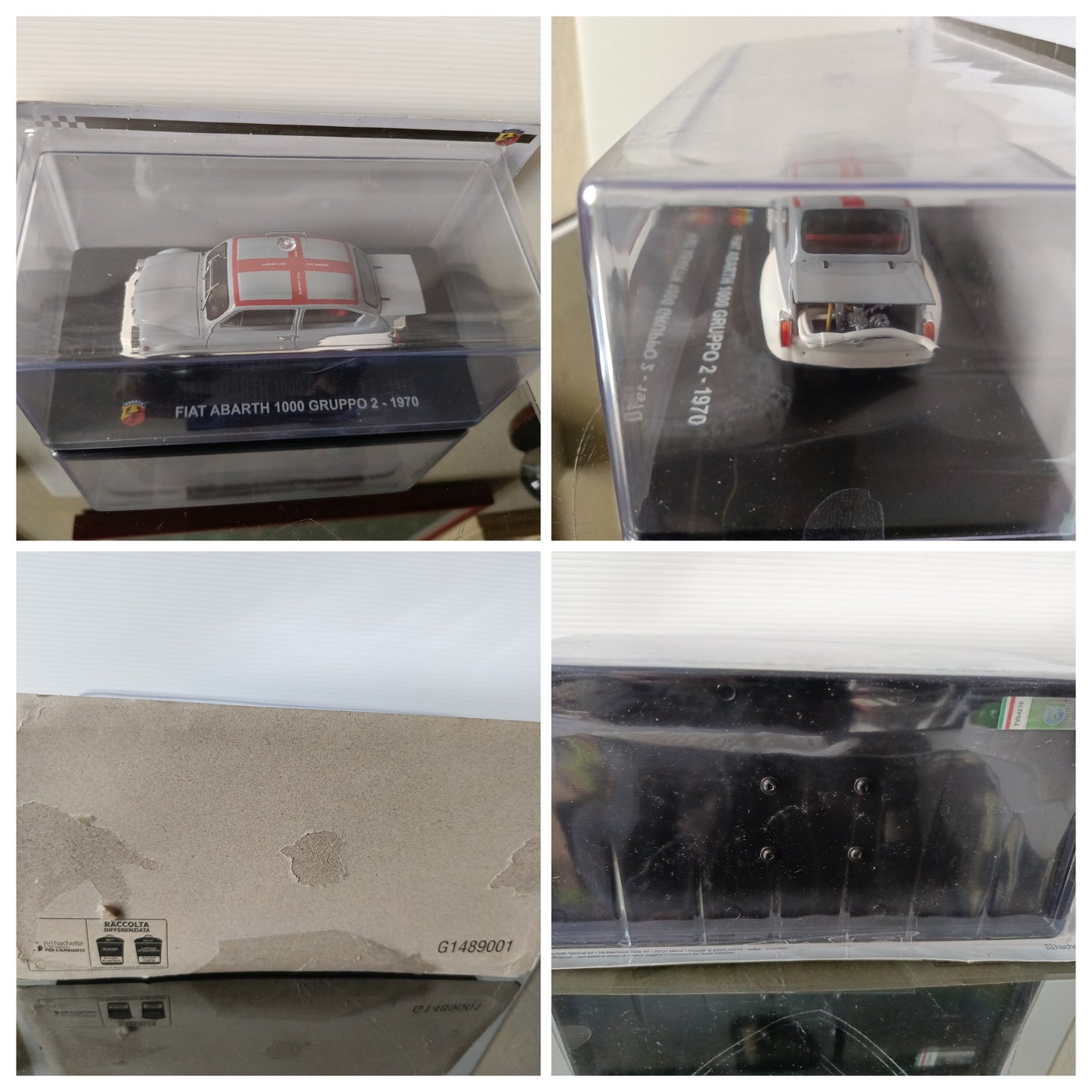 Fiat Abarth 1000 Gruppo 2 1970 Scala 1:24 Hachette