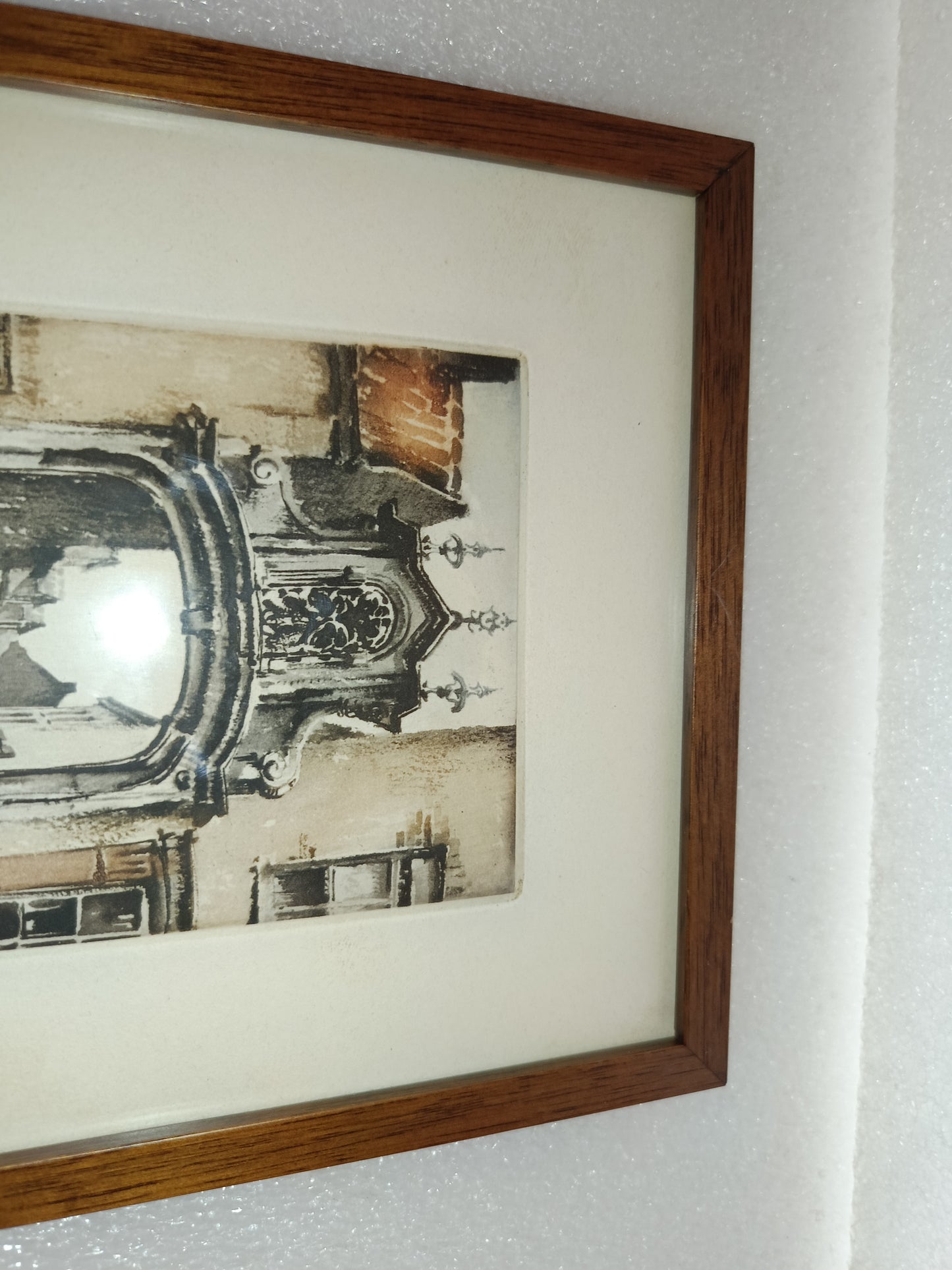 Roger Hebbelinck Acquaforte Firmata
In cornice
Misure quadro 21,5 x 18 cm circa