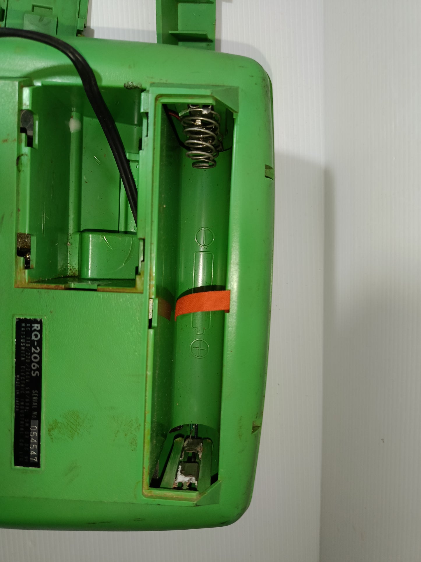 Registratore/Lettore Musicassette National RQ-206S
Made in Japan Non funzionante