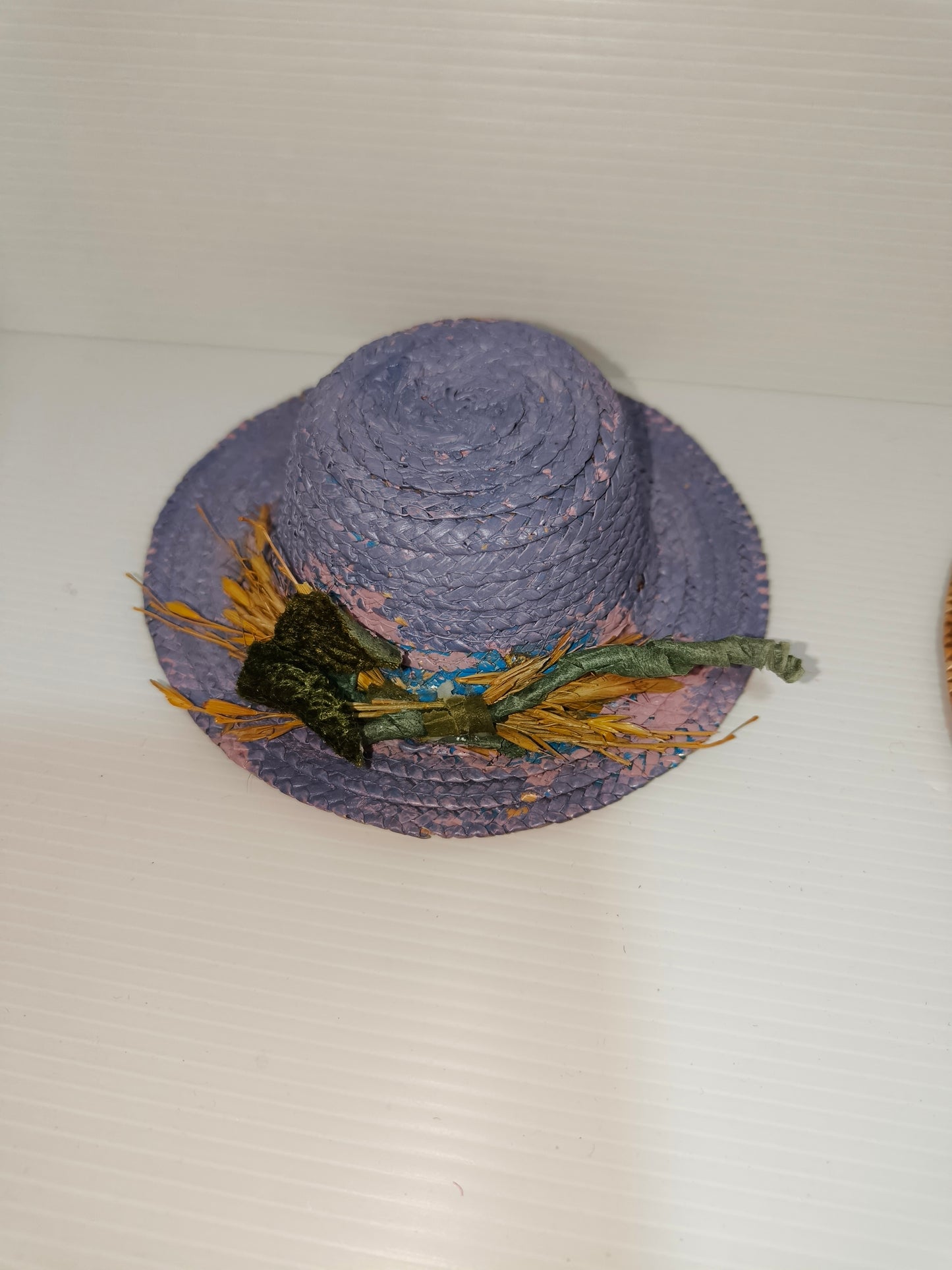 Cappelli in paglia per bambole vintage, LEGGI