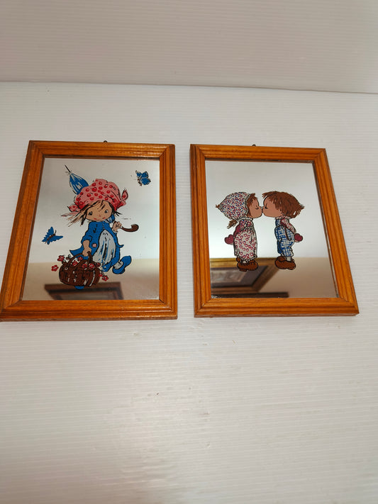 Specchi Bonnie Bonnets anni 70-80, LEGGI