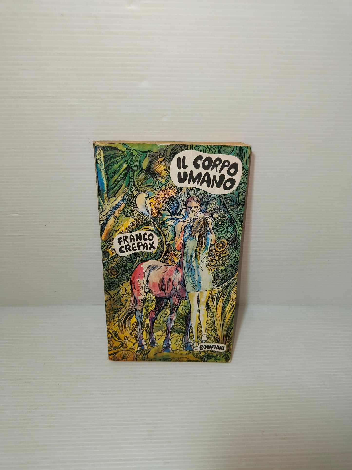 Libro Il Corpo Umano Franco Crepax, 1968