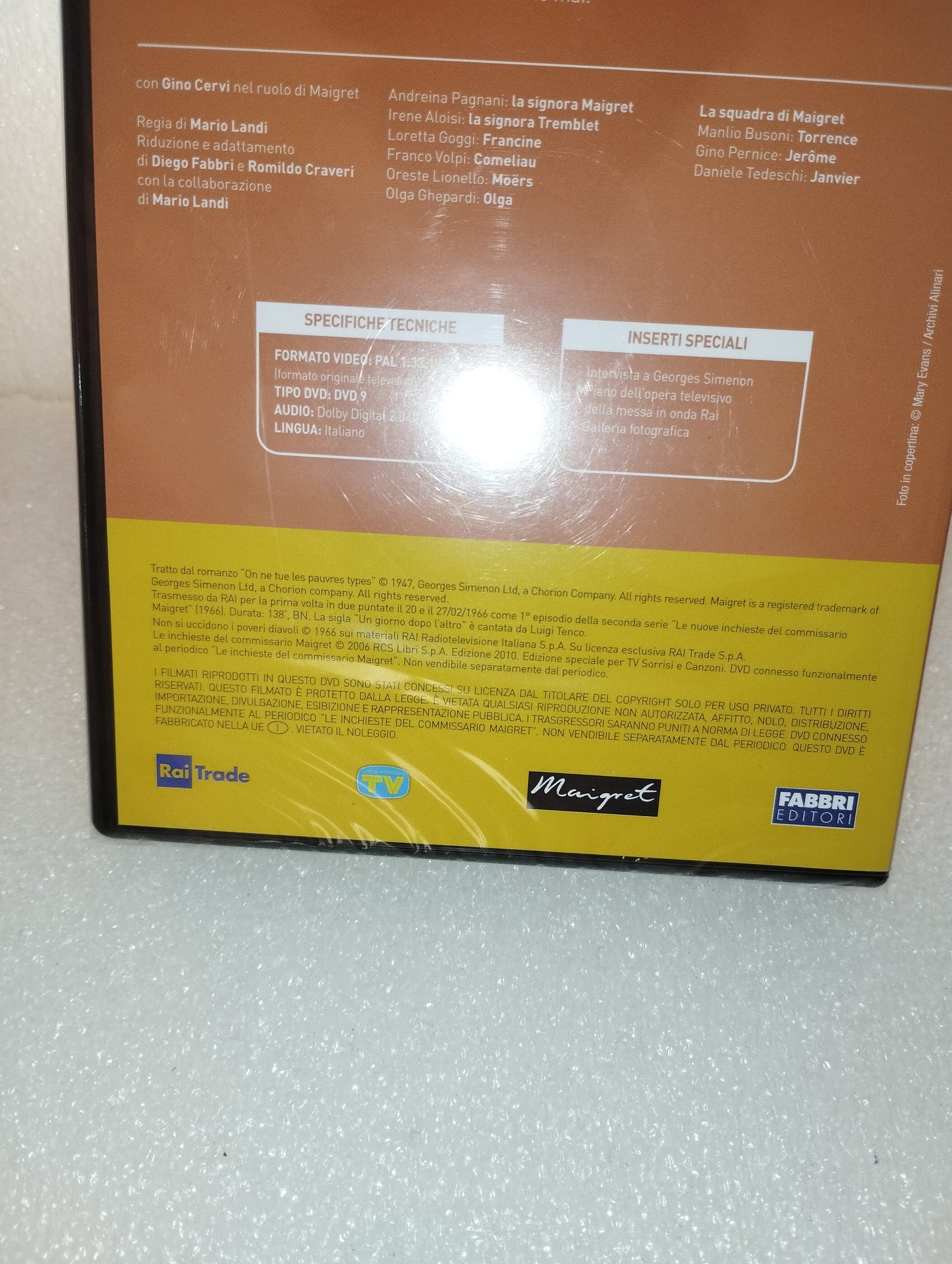 Non Si Uccidono I Poveri Diavoli
Le inchieste del Commissario Maigret Maigret DVD