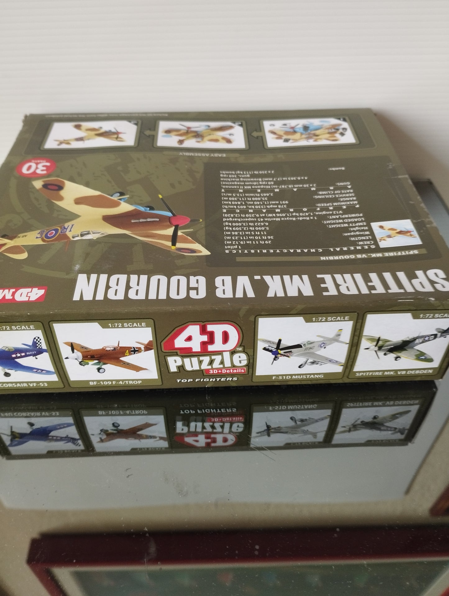 Spitfire MK.VB Gourbin Puzzle
4D Master
Scala 1:72