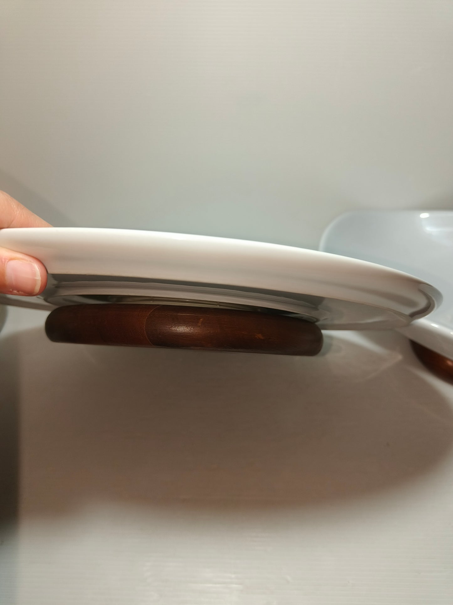 Piatto girevole e paniere/porta frutta Mulino Bianco vintage, LEGGI