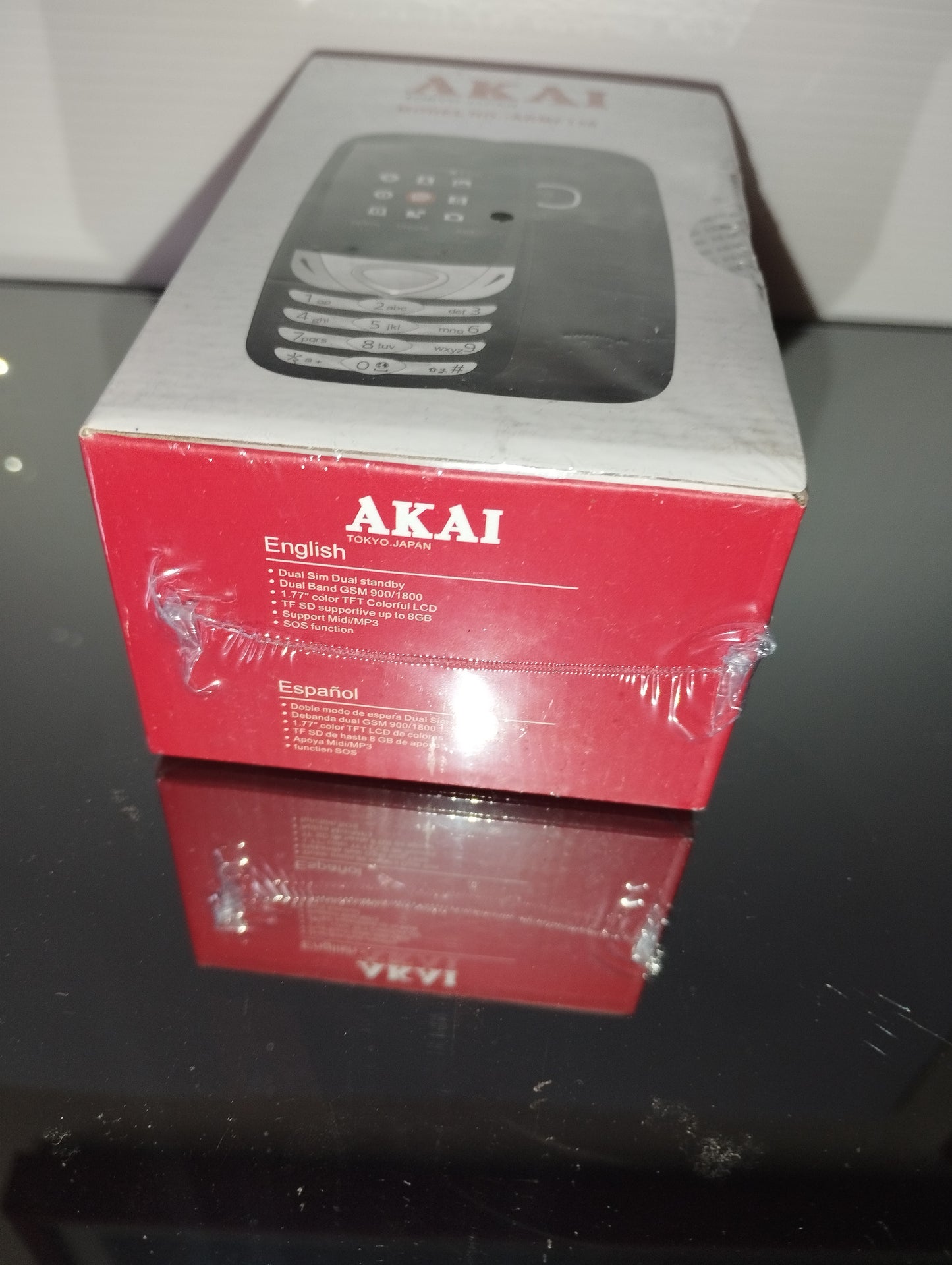 Akai Model AKMF 130 White Blue sigillato