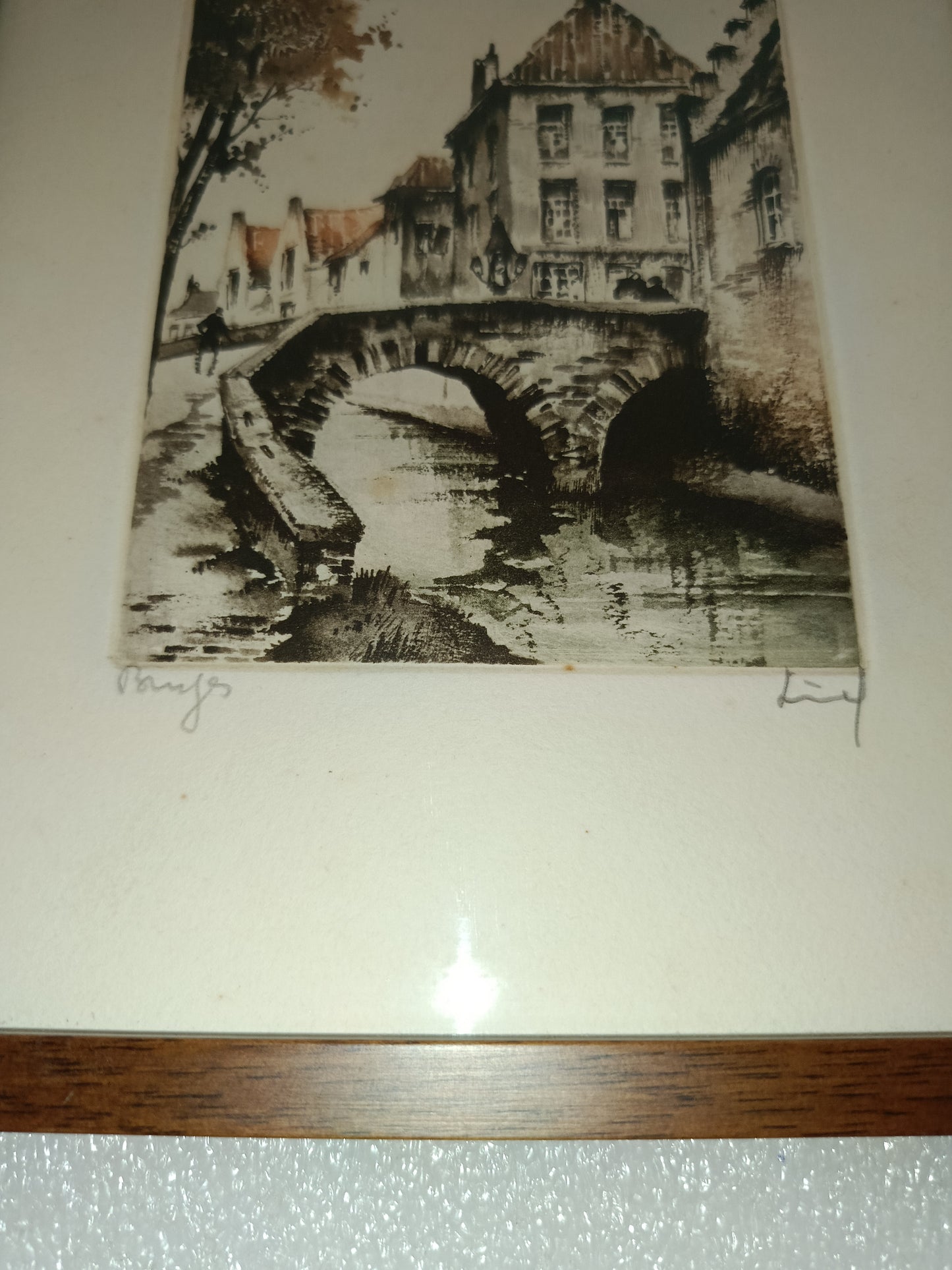 Roger Hebbelinck Acquaforte Firmata
In cornice
Misure quadro 21,5 x 18 cm circa