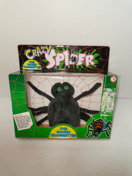 Crazy Spider Halloween Trasmettitore del suono vintage