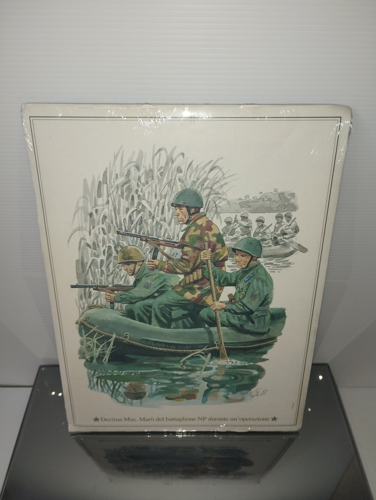 Decima Mas Marò del Battaglione NP Durante una Operazione Stampa Originale Fine Anni 70