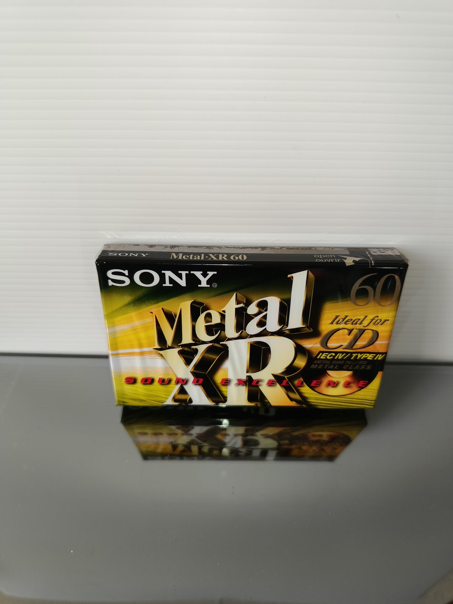 Sony Metal XR 60 Musicassetta
Made in E.U.
