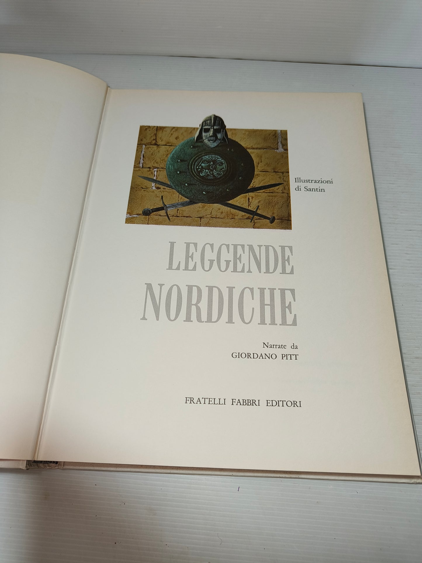 Libro Leggende Nordiche, Fabbri Editori 1962 LEGGI